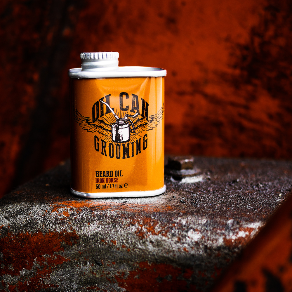 Oil Can Iron Horse Beard Oil (50ml)