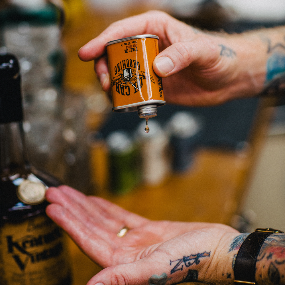 Oil Can Iron Horse Beard Oil (50ml)