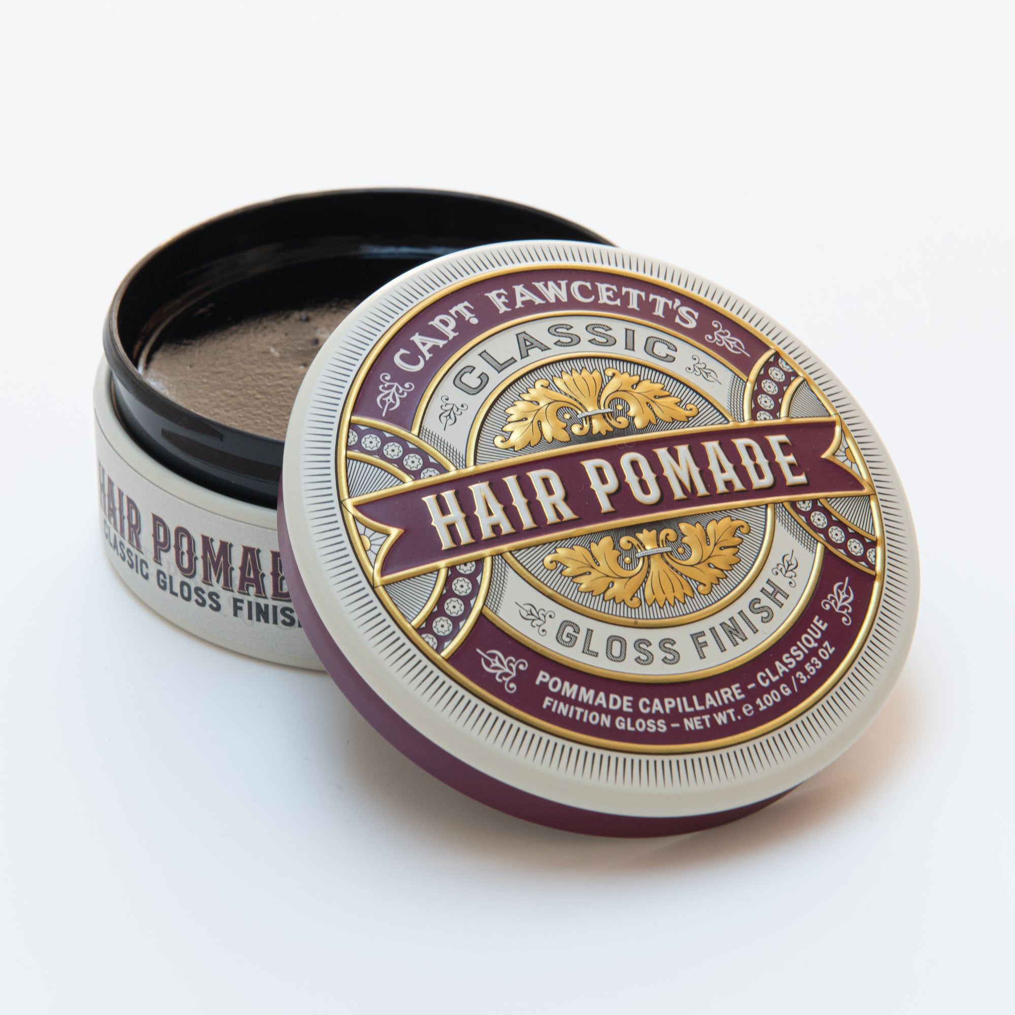 Captain Fawcett Classic Pomade (Burgundy) 100g