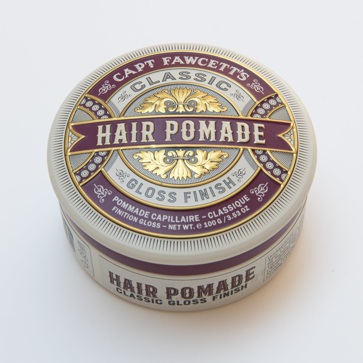 Captain Fawcett Classic Pomade (Burgundy) 100g