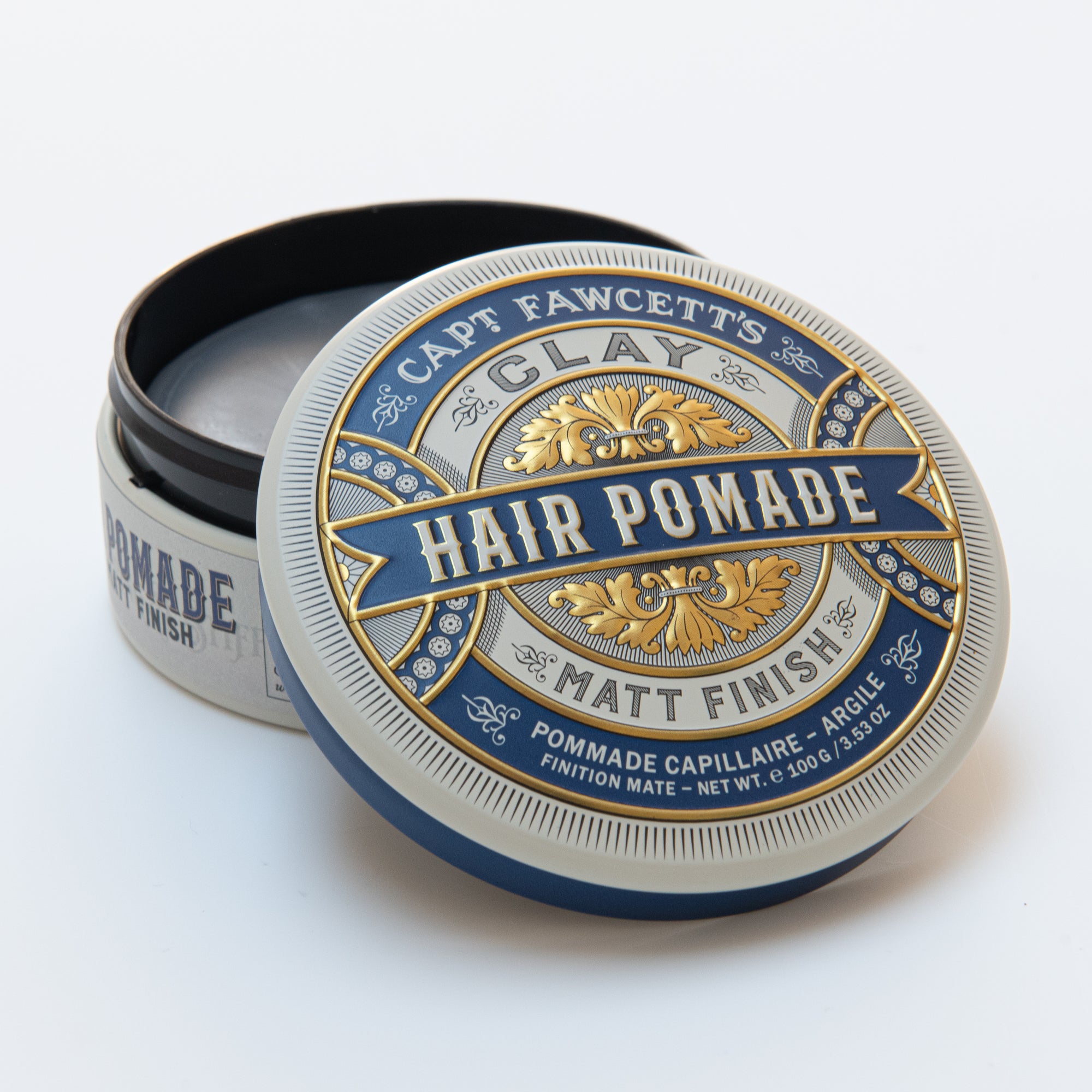 Captain Fawcett Matt Clay Pomade (Blue) 100g