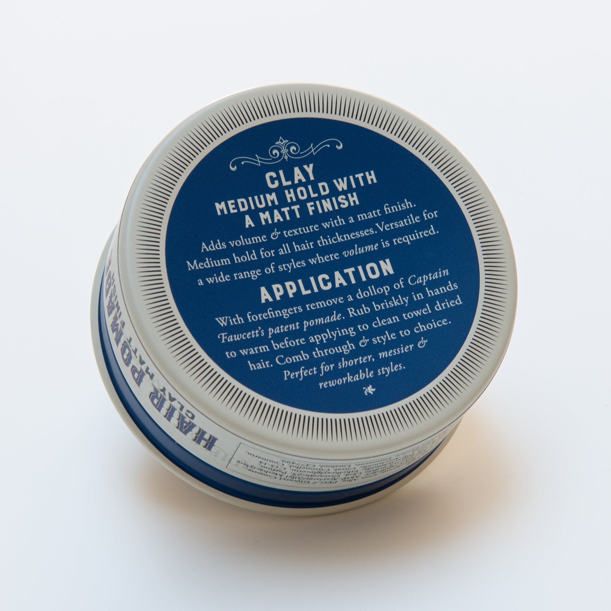 Captain Fawcett Matt Clay Pomade (Blue) 100g