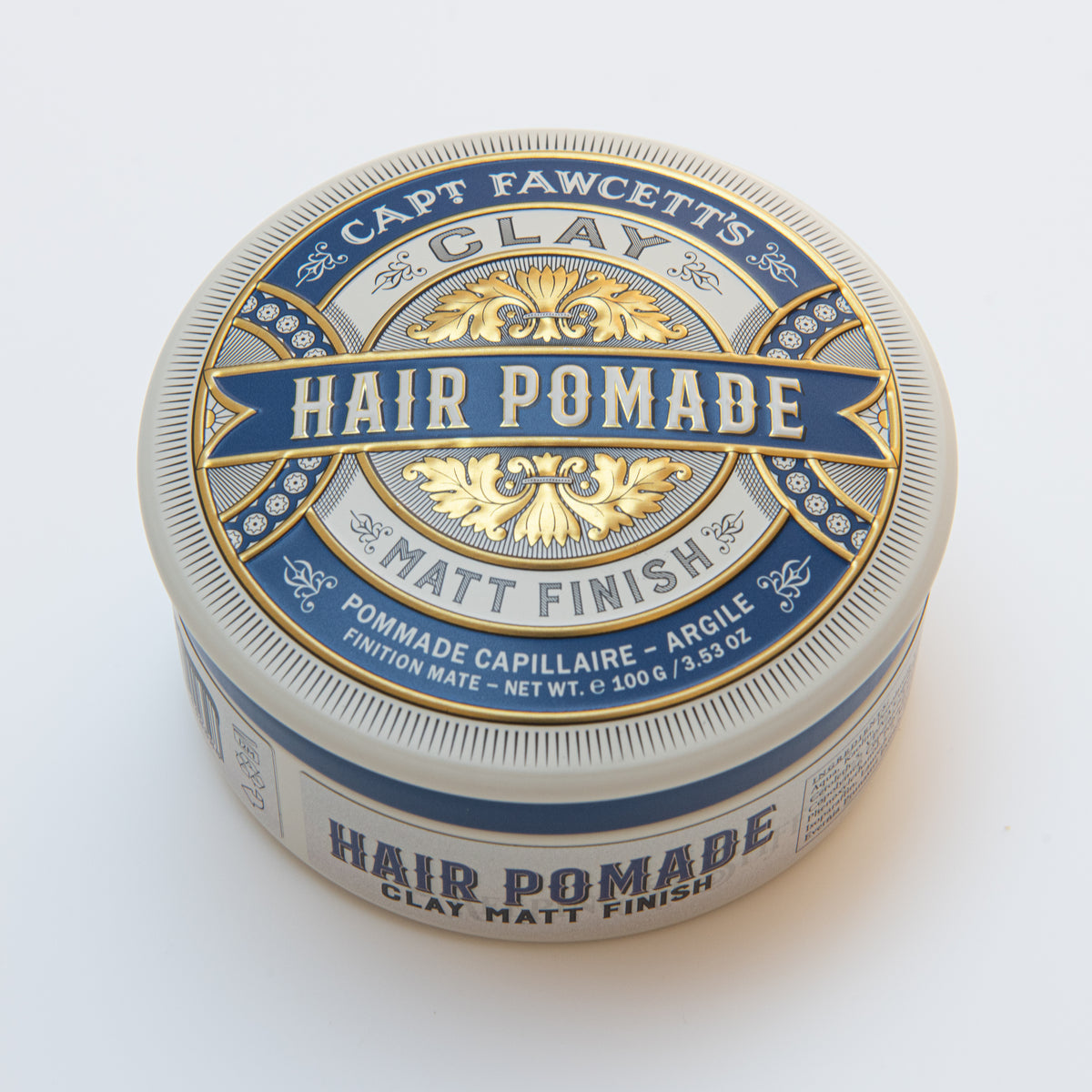 Captain Fawcett Matt Clay Pomade (Blue) 100g