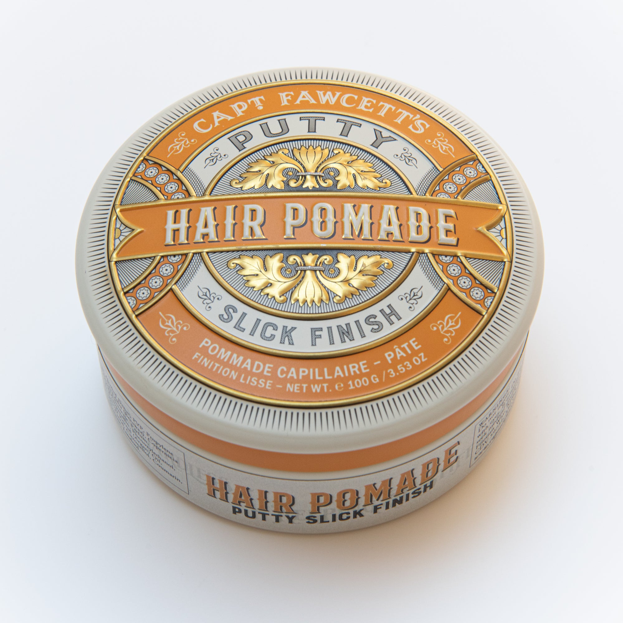 Captain Fawcett Putty Pomade (Ochre) 100g