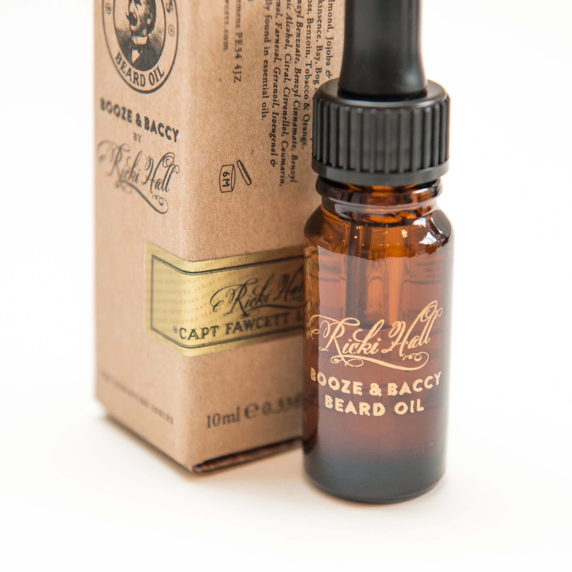 Captain Fawcett Ricki Hall's Booze and Baccy Beard Oil