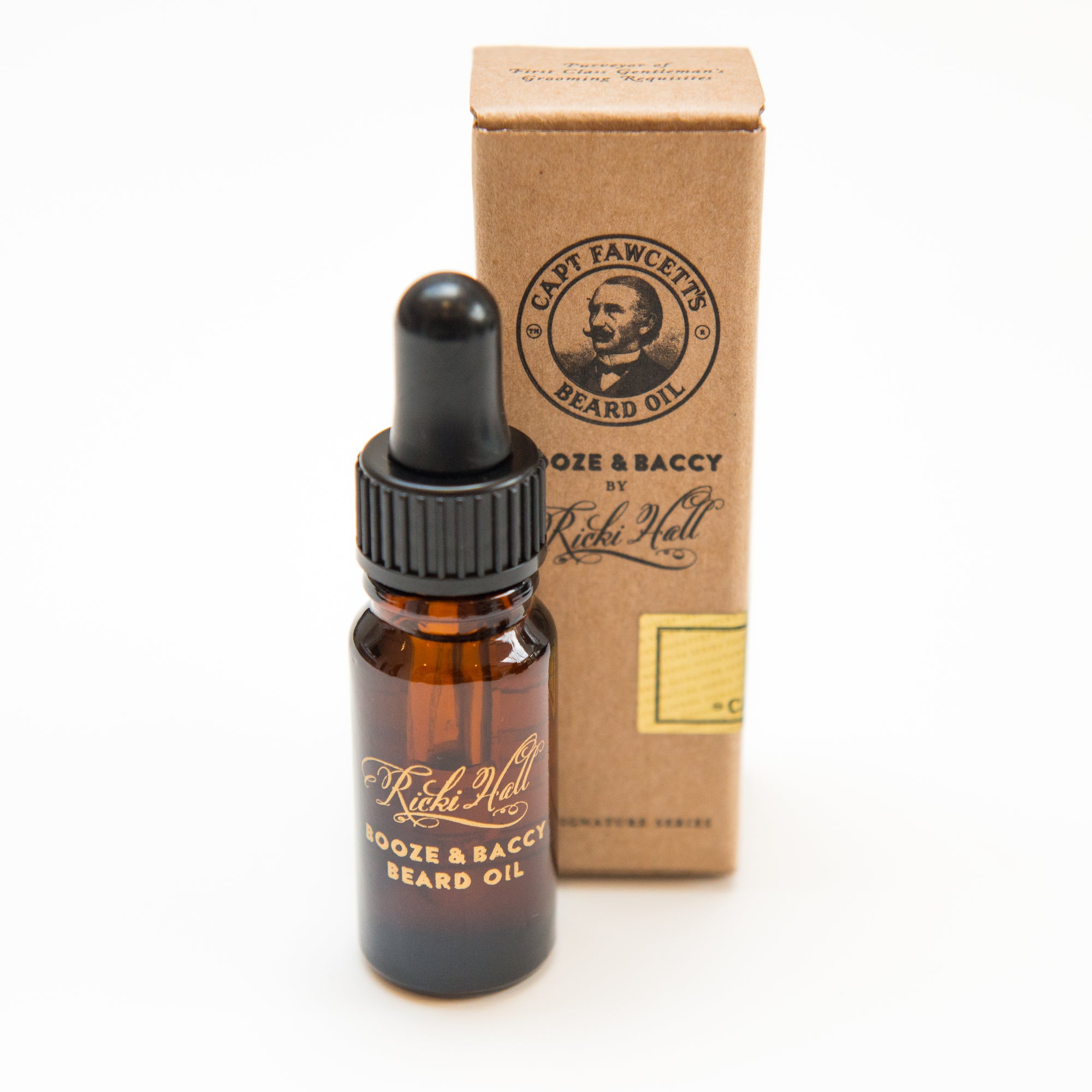 Captain Fawcett Ricki Hall's Booze and Baccy Beard Oil