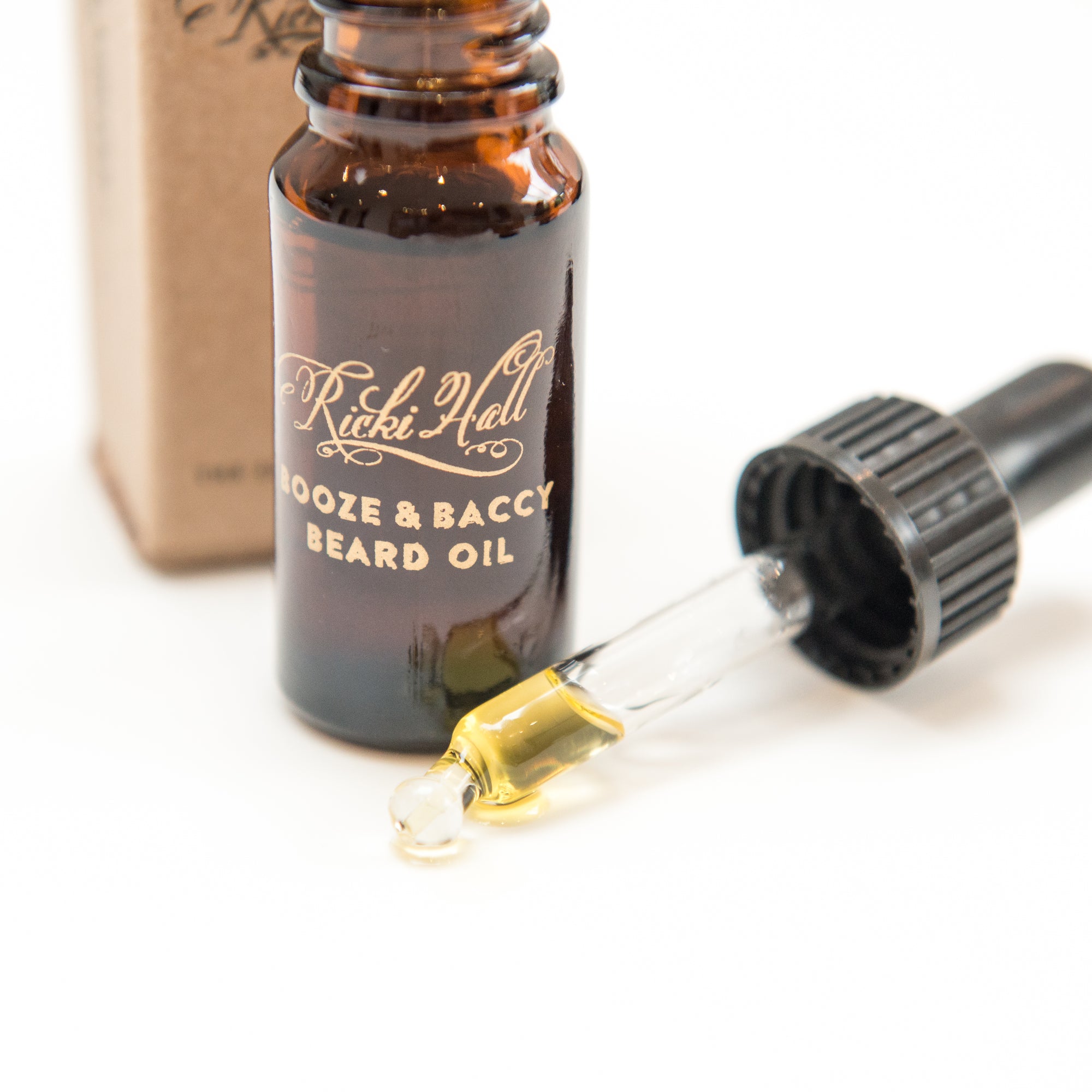 Captain Fawcett Ricki Hall's Booze and Baccy Beard Oil