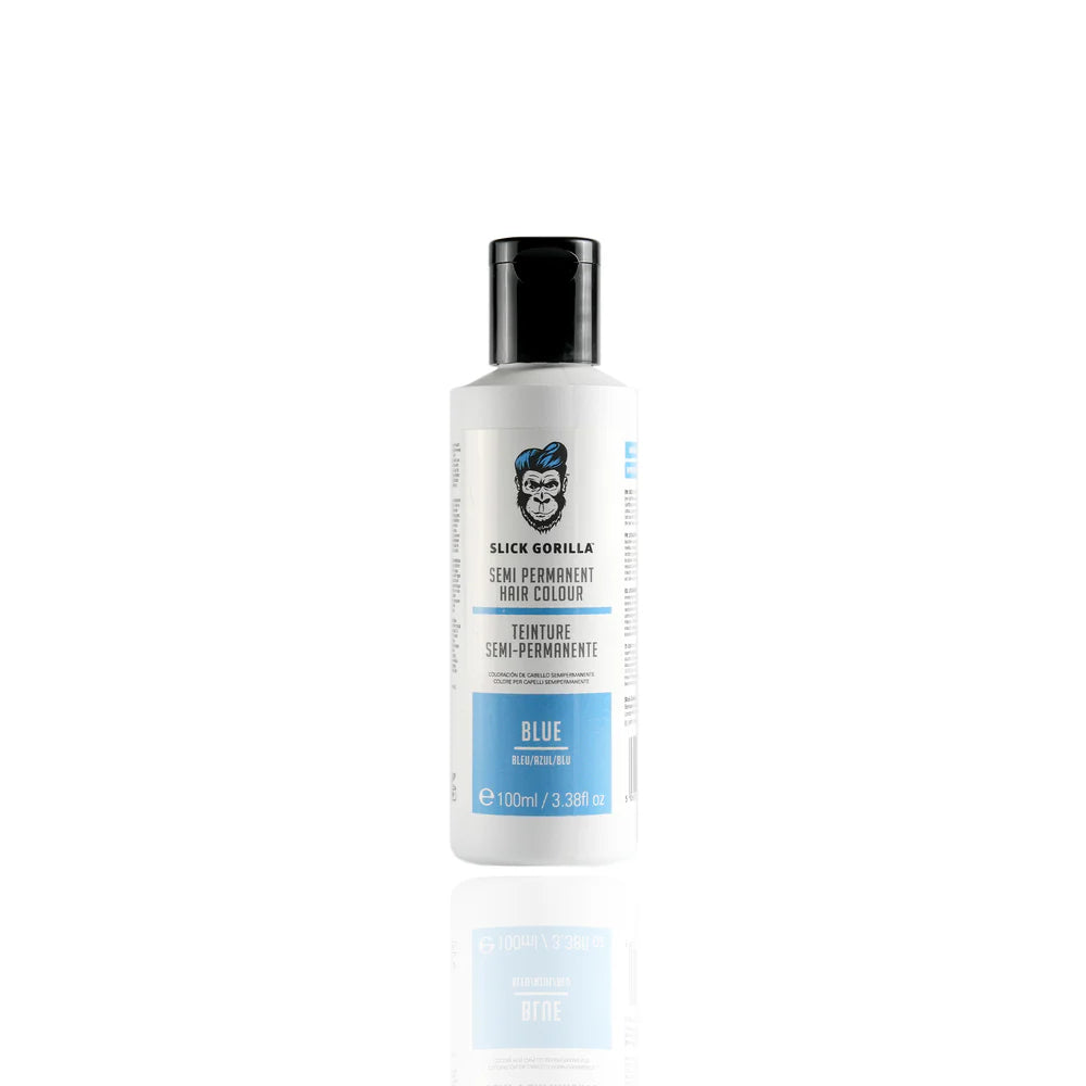 Slick Gorilla Semi-Permanent Hair Colour – Blue (100ml)