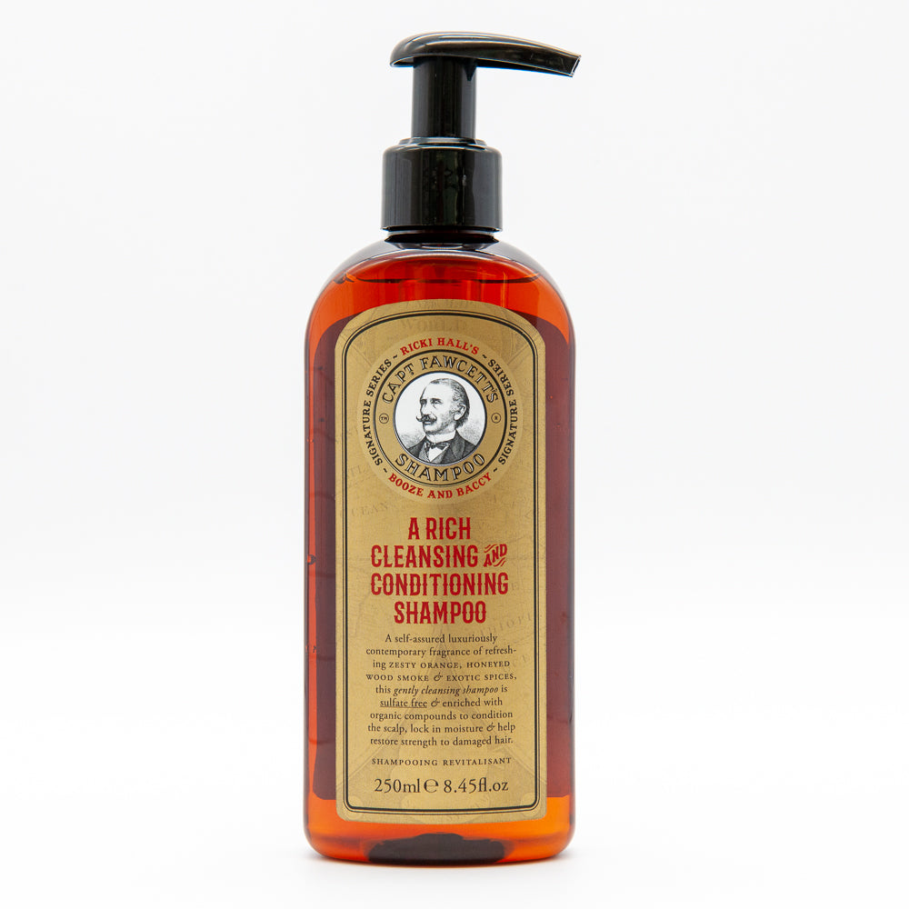 Captain Fawcett Ricki Hall&#39;s Booze &amp; Baccy Shampoo