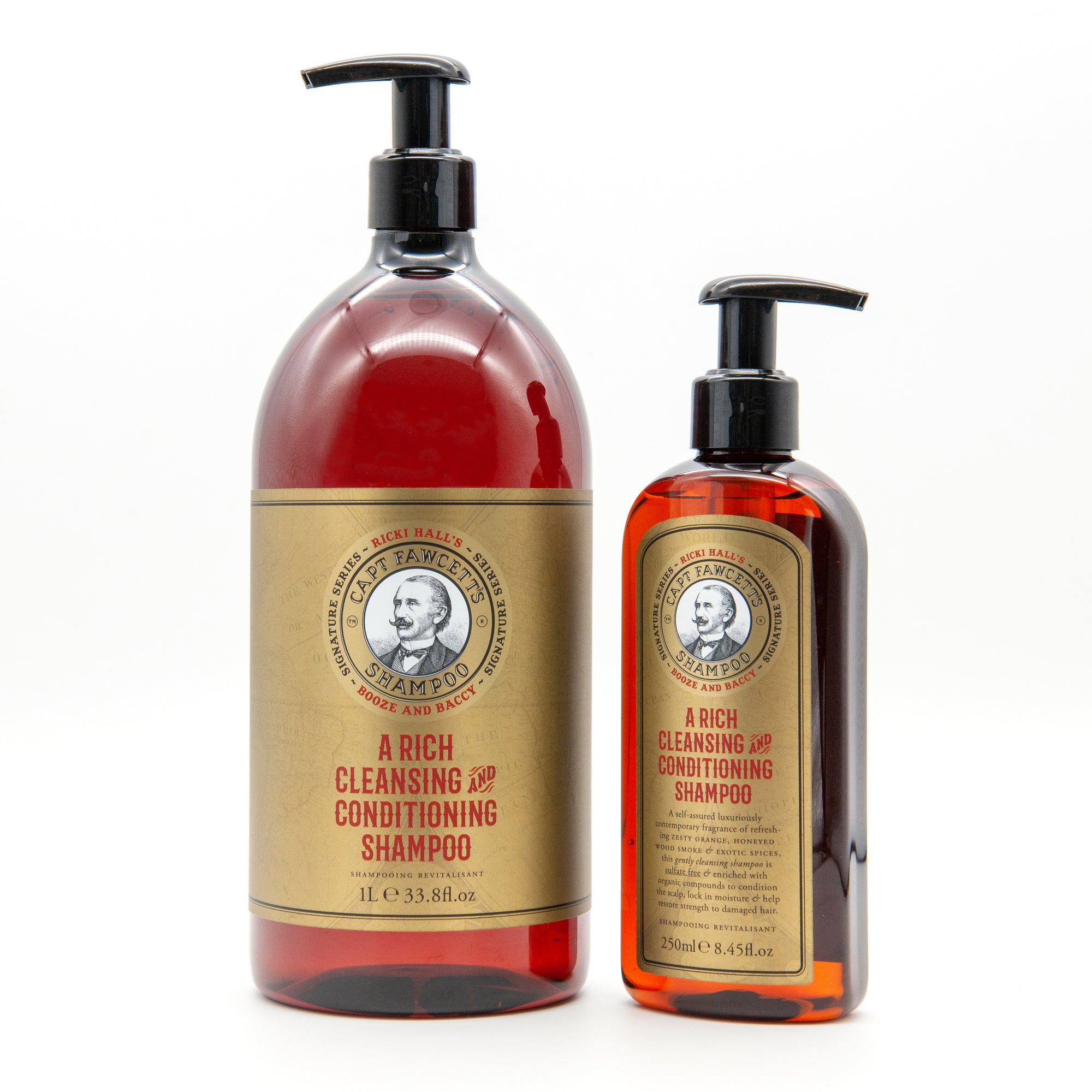 Captain Fawcett Ricki Hall's Booze & Baccy Shampoo