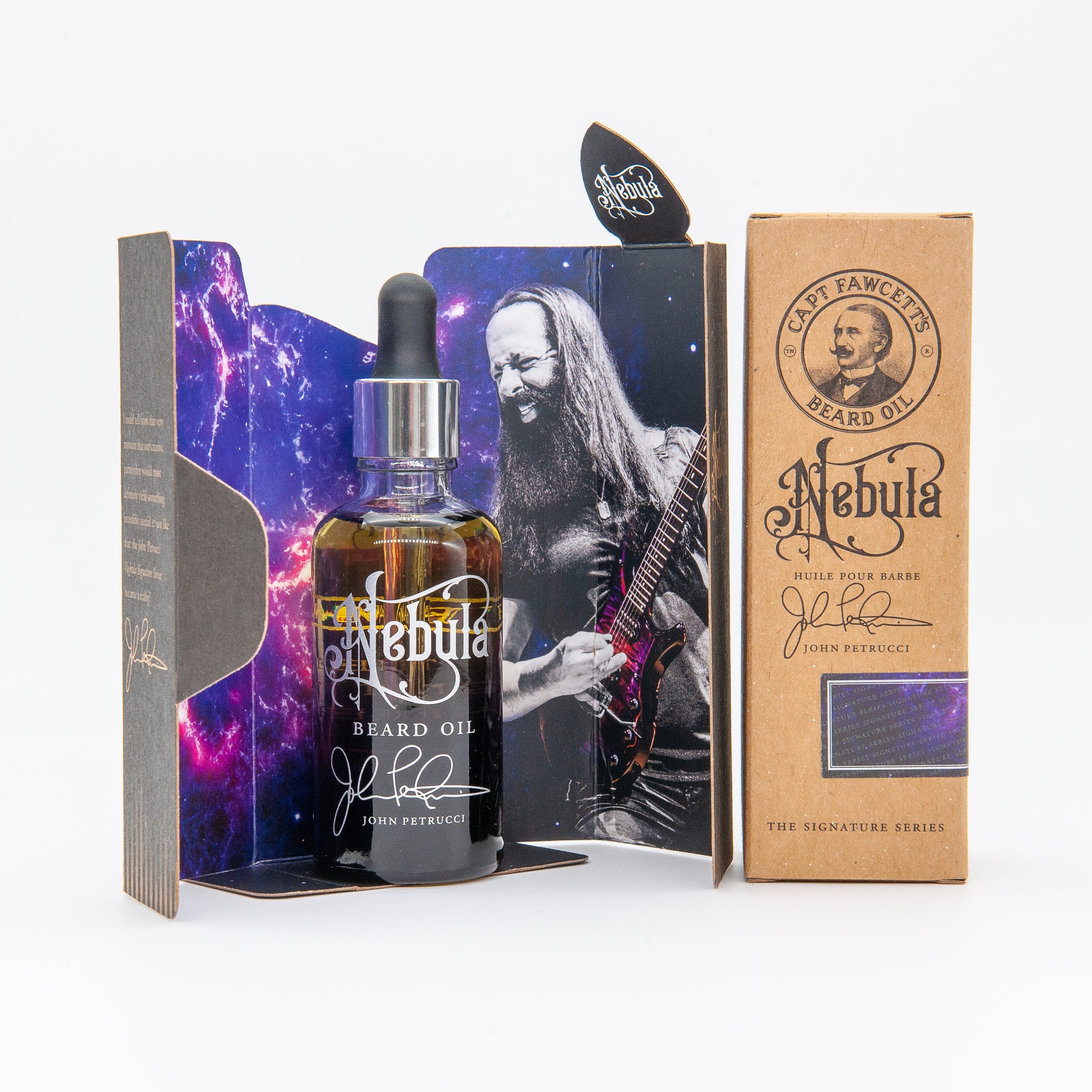 Captain Fawcett John Petrucci's 'Nebula' Beard Oil