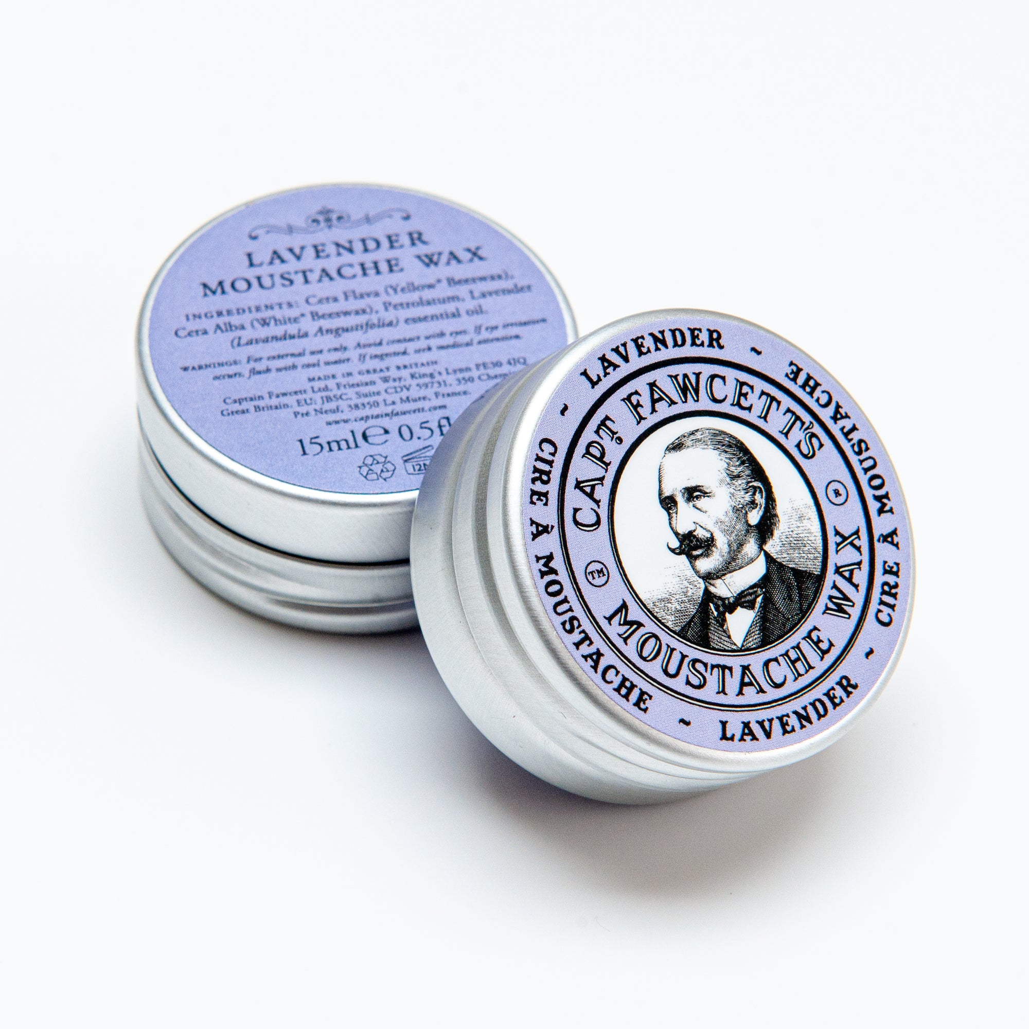 Captain Fawcett Lavender Moustache Wax (15ml)