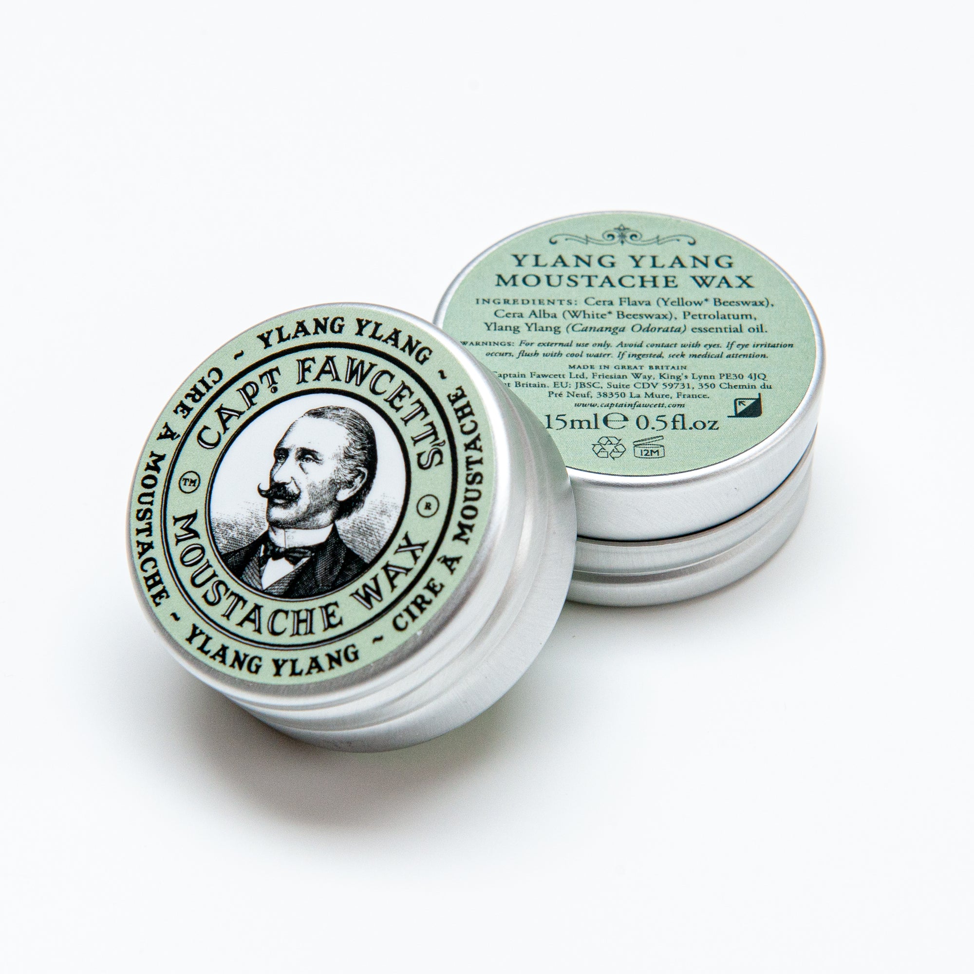 Captain Fawcett Ylang Ylang Moustache Wax (15ml)